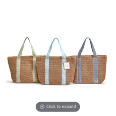 Tote - Lunch - Woven Thermal - Ast'd colors