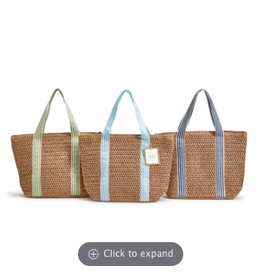 Tote - Lunch - Woven Thermal - Ast'd colors