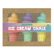 Toy - Ice Cream Cone Chalk - S/3
