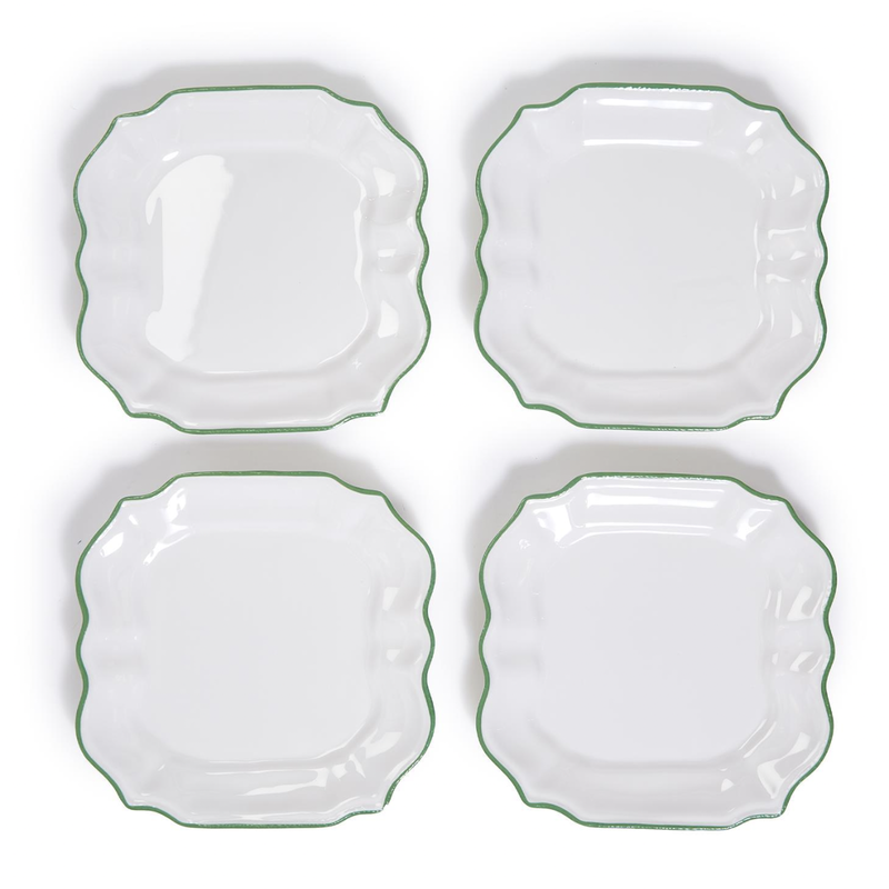 Plate - Garden Soiree - Green -