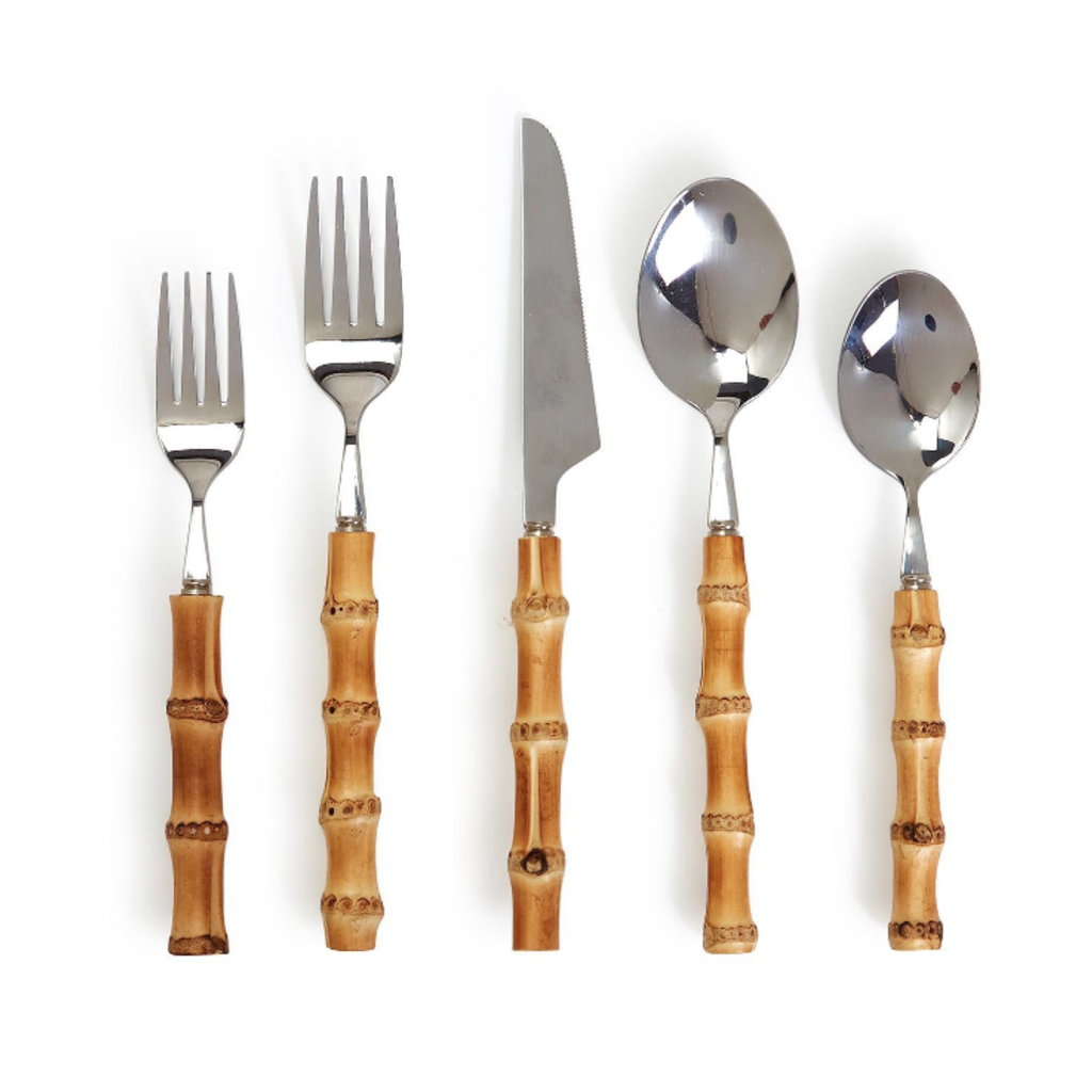 Flatware - Bamboo - Natural - 20 pc set