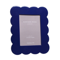 Frame - Lacquer Scalloped - Navy