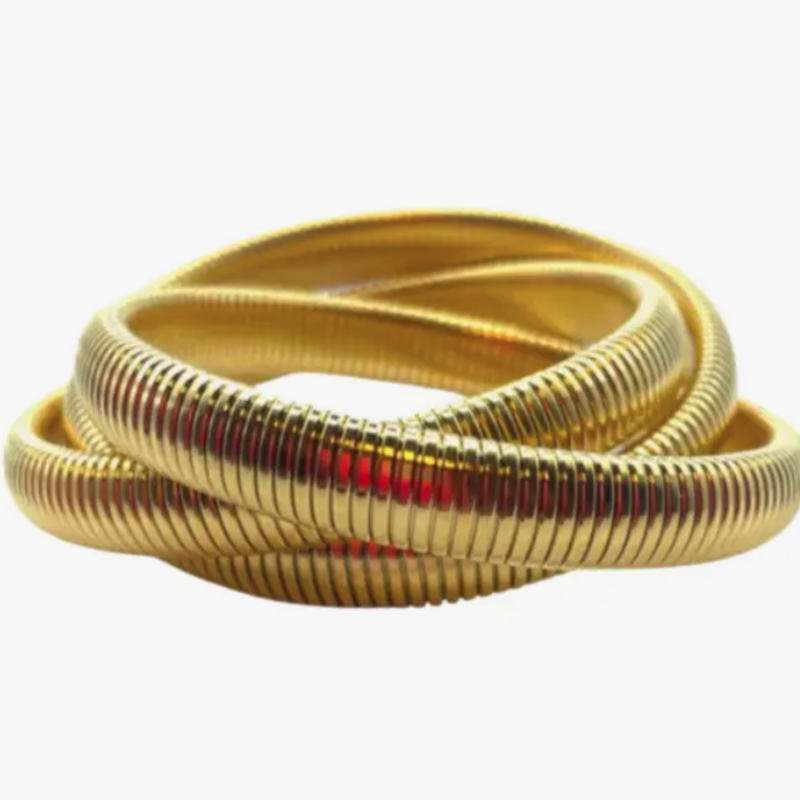 Bracelet - Cobra - Gold Twisted