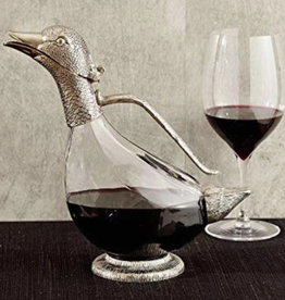 Decanter - Duck - Silver-plated - 26"