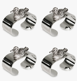 Napkin Ring - Duck - Silver-Plated - S/4