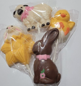 Candy - Chocolate Sucker - Easter - Ast'd
