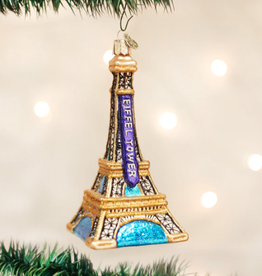 MH Ornament - Blown Glass - Cities -  Paris/Eiffel Tower