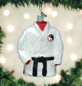 MH Ornament - Blown Glass - Martial Arts Robe