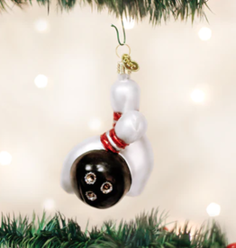 MH Ornament - Blown Glass - Bowling