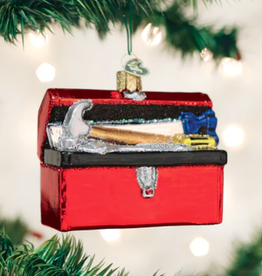 MH Ornament - Blown Glass - Toolbox