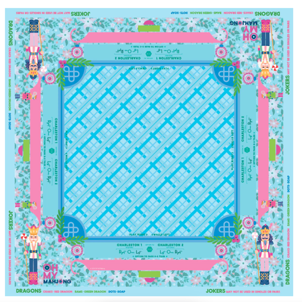 Mahjong Mat - 33" -  Sugarplum