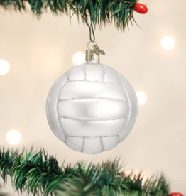 MH Ornament - Blown Glass - Volleyball