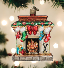 MH Ornament - Blown Glass - Holiday Hearth