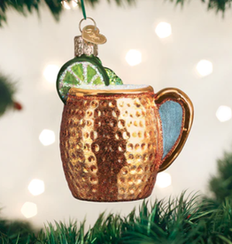 MH Ornament - Blown Glass - Moscow Mule Mug