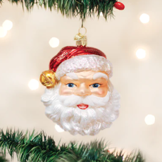 MH Ornament - Blown Glass - Jingle Bell Santa