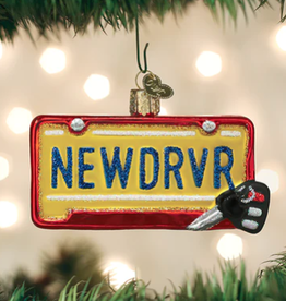 MH Ornament - Blown Glass - New Driver