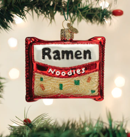 MH Ornament - Blown Glass - Ramen Noodles