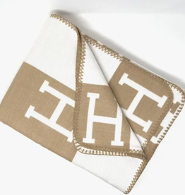 Blanket - H Inspired - Faux Cashmere - Khaki