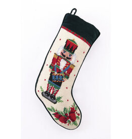 MH Stocking - Needlepoint - Nutcracker - Melody Drum