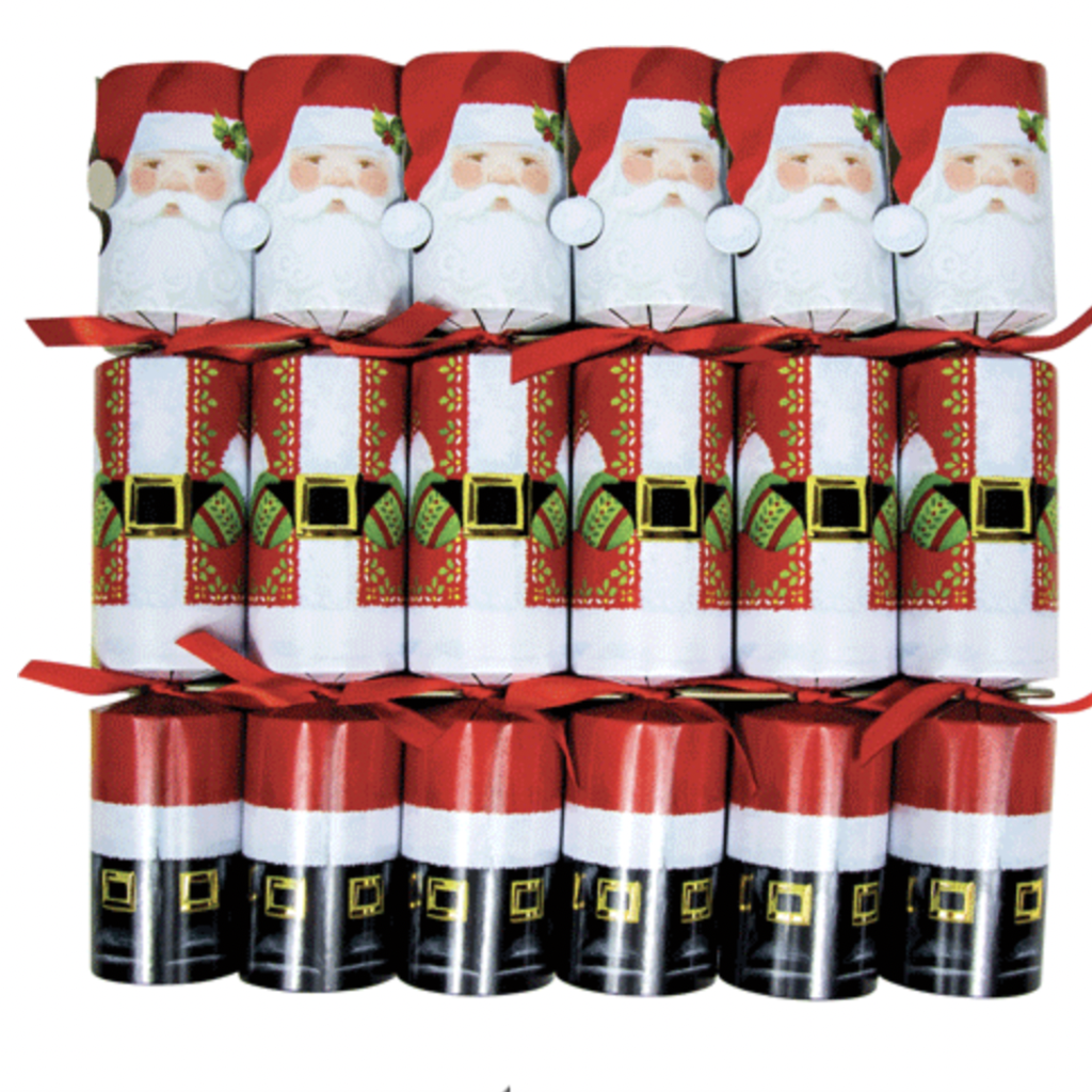 Christmas Crackers - Santa Claus - 12" - S/6