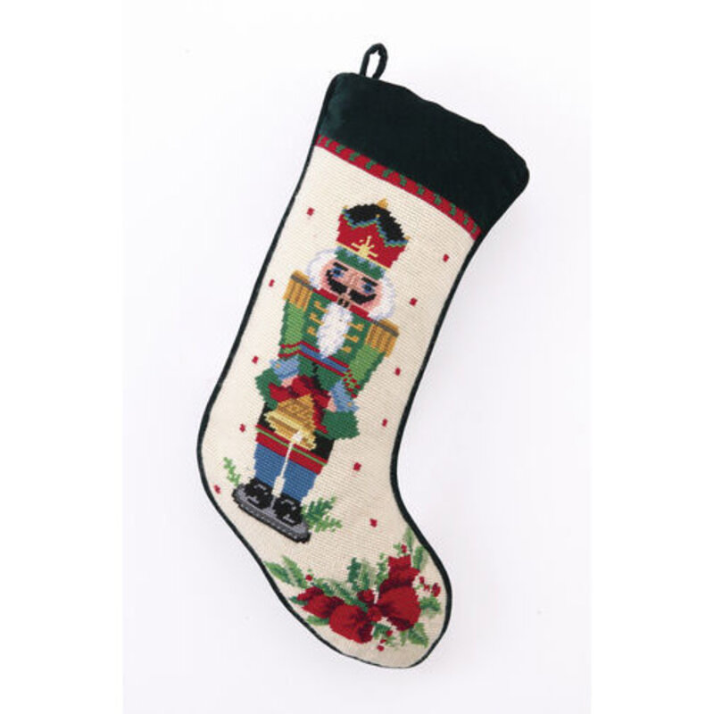 MH Stocking - Needlepoint - Nutcracker - Melody Bell