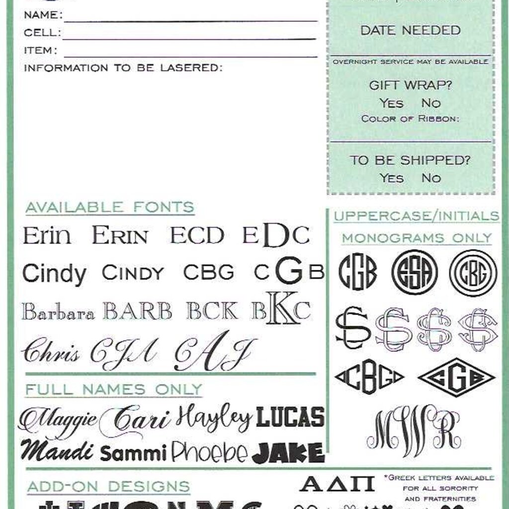 Personalize It (1 design)