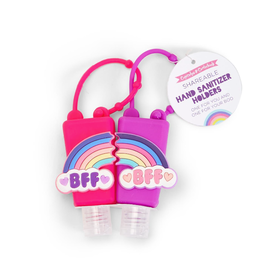 BFF Sanitizer Holder - S/2 - Pink/Purple