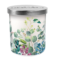 Eucalyptus & Mint Candle - Soy - Glass Jar with Lid - 6.5 oz.