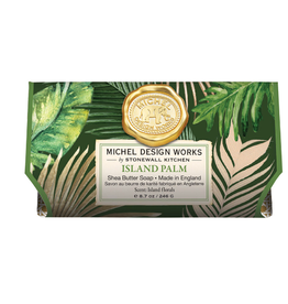Island Palm - Large Bath Soap Bar