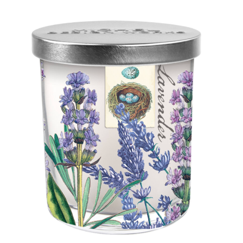 Lavender Rosemary Candle - Soy - Glass Jar with Lid -6.5 oz.