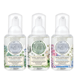 Set of 3 - Mini Foaming Hand Soap - Cotton&Linen/Magnolia/Wild Hydrangea