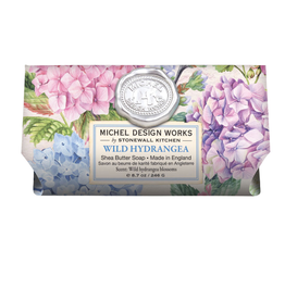 Wild Hydrangea - Large Bath Soap Bar