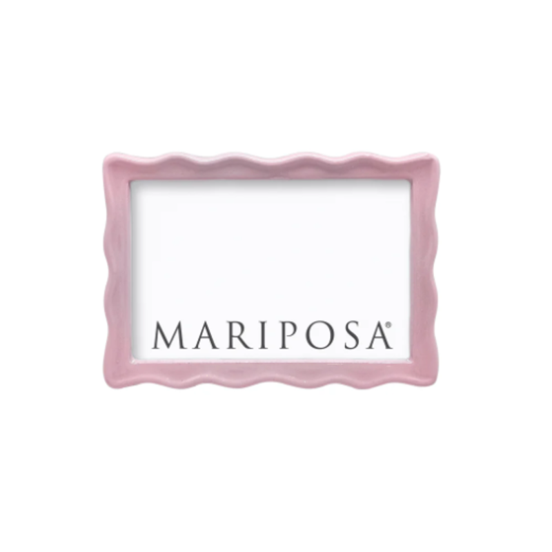 Frame -  Wavy - Pink - 4x6"