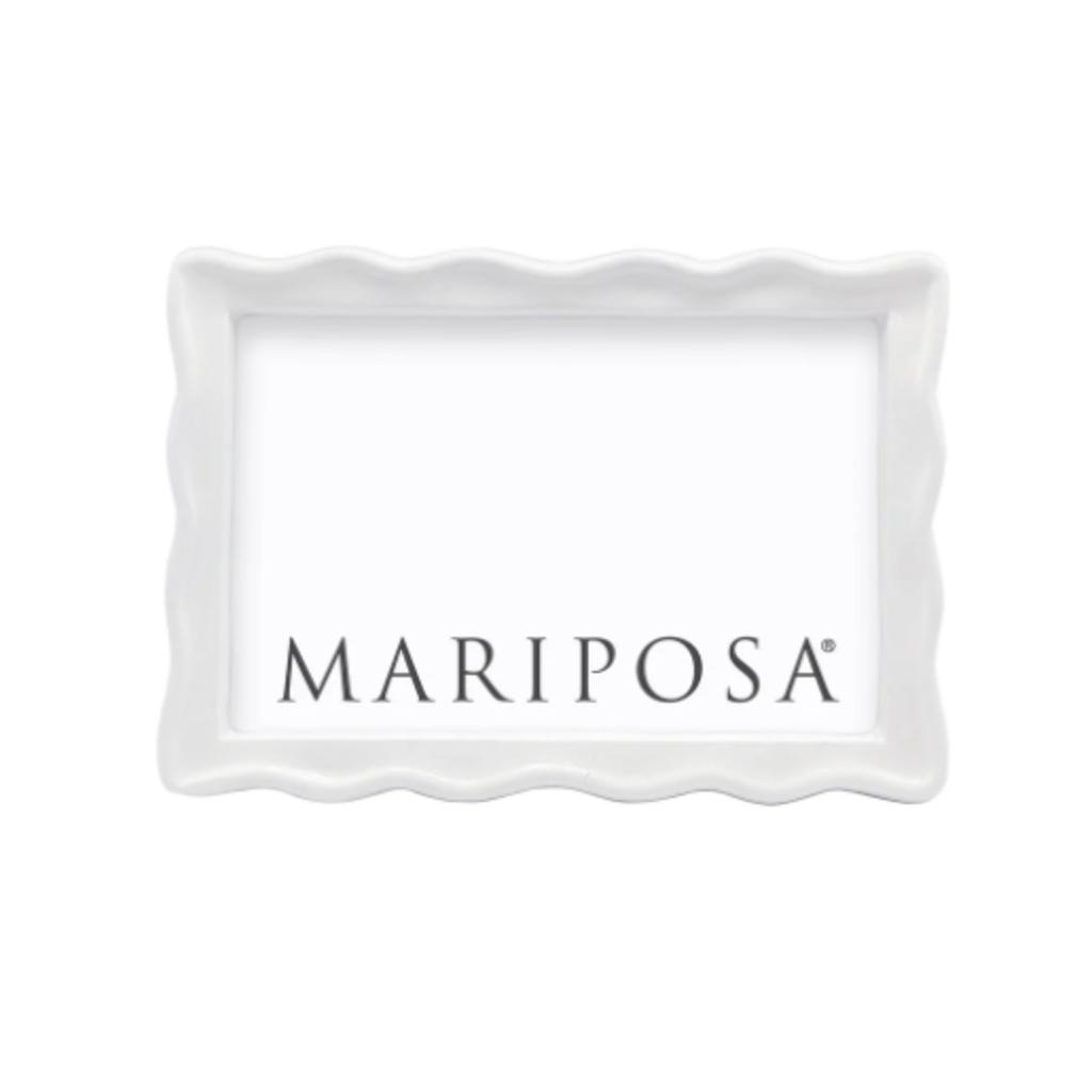 Frame -  Wavy - White - 4x6"