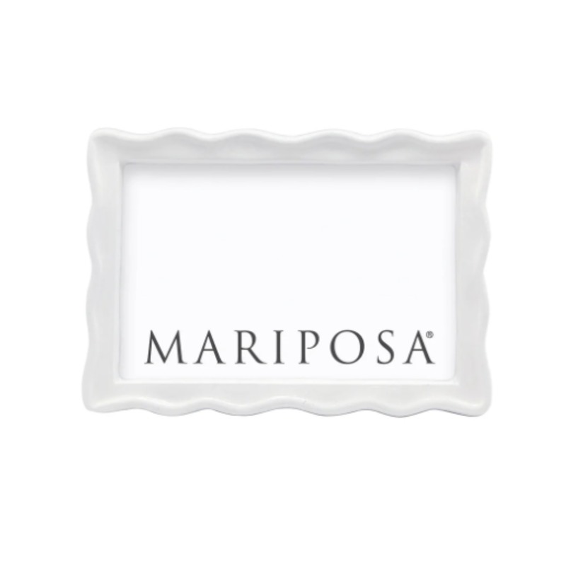 Frame -  Wavy - White - 4x6"