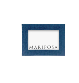 Frame - Faux Grasscloth -  Indigo - 4x6"