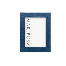 Frame - Faux Grasscloth -  Indigo - 5x7"