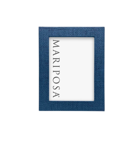 Frame - Faux Grasscloth -  Indigo - 5x7"