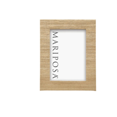 Frame - Faux Grasscloth -  Mallorca Natural - 4x6"