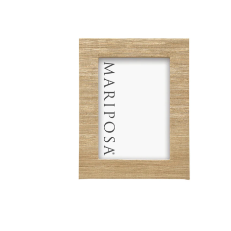 Frame - Faux Grasscloth -  Mallorca Natural - 5x7"