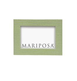 Frame - Faux Grasscloth -  Palma Green - 4x6"
