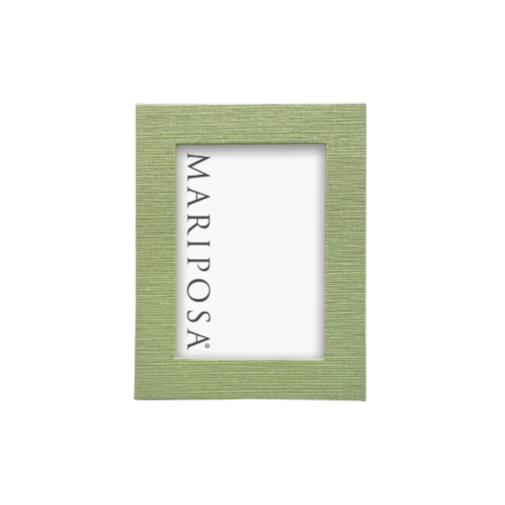 Frame - Faux Grasscloth -  Palma Green - 5x7"