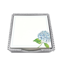 Notepad Set -  Beaded - Hydrangea