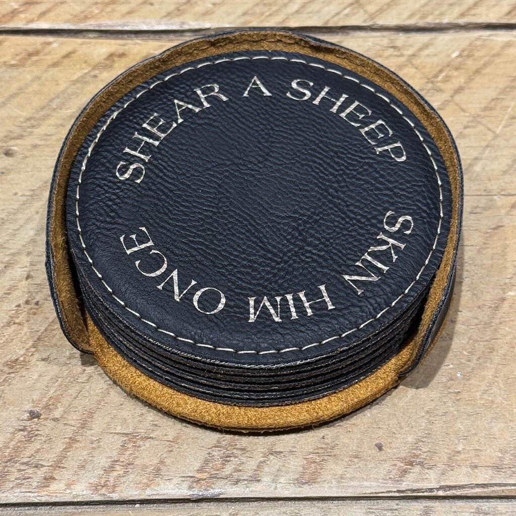 4" Personalized Coaster Set -