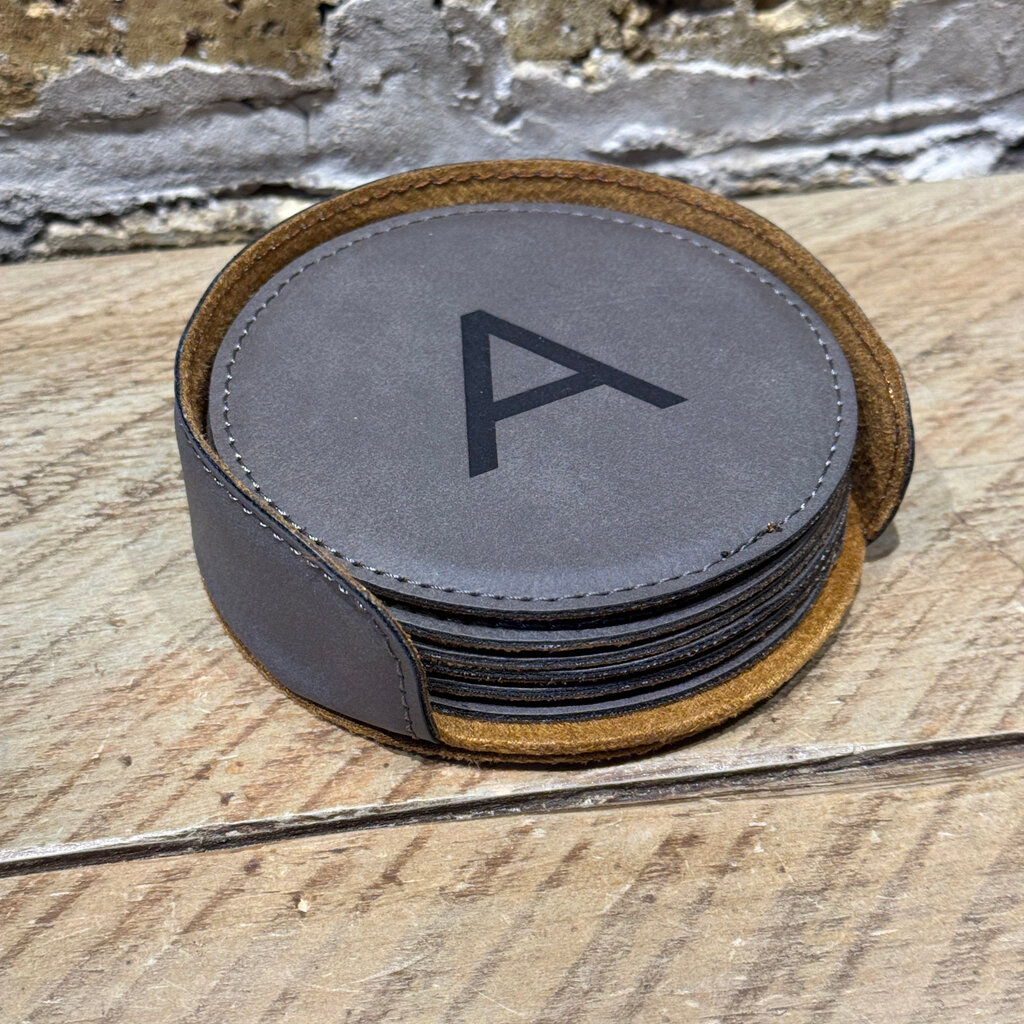 4" Personalized Coaster Set -