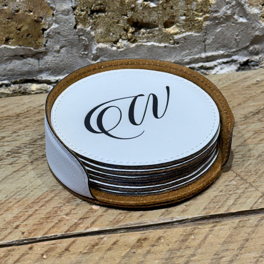 4" Personalized Coaster Set -