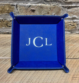 Leatherette Folding Tray - Snaps - 6x6