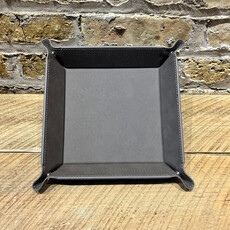 Personalized Leatherette Folding Tray - Snaps - 6x6