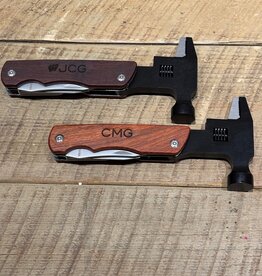 Personalized Hammer - Multi-Tool - Wood Handle