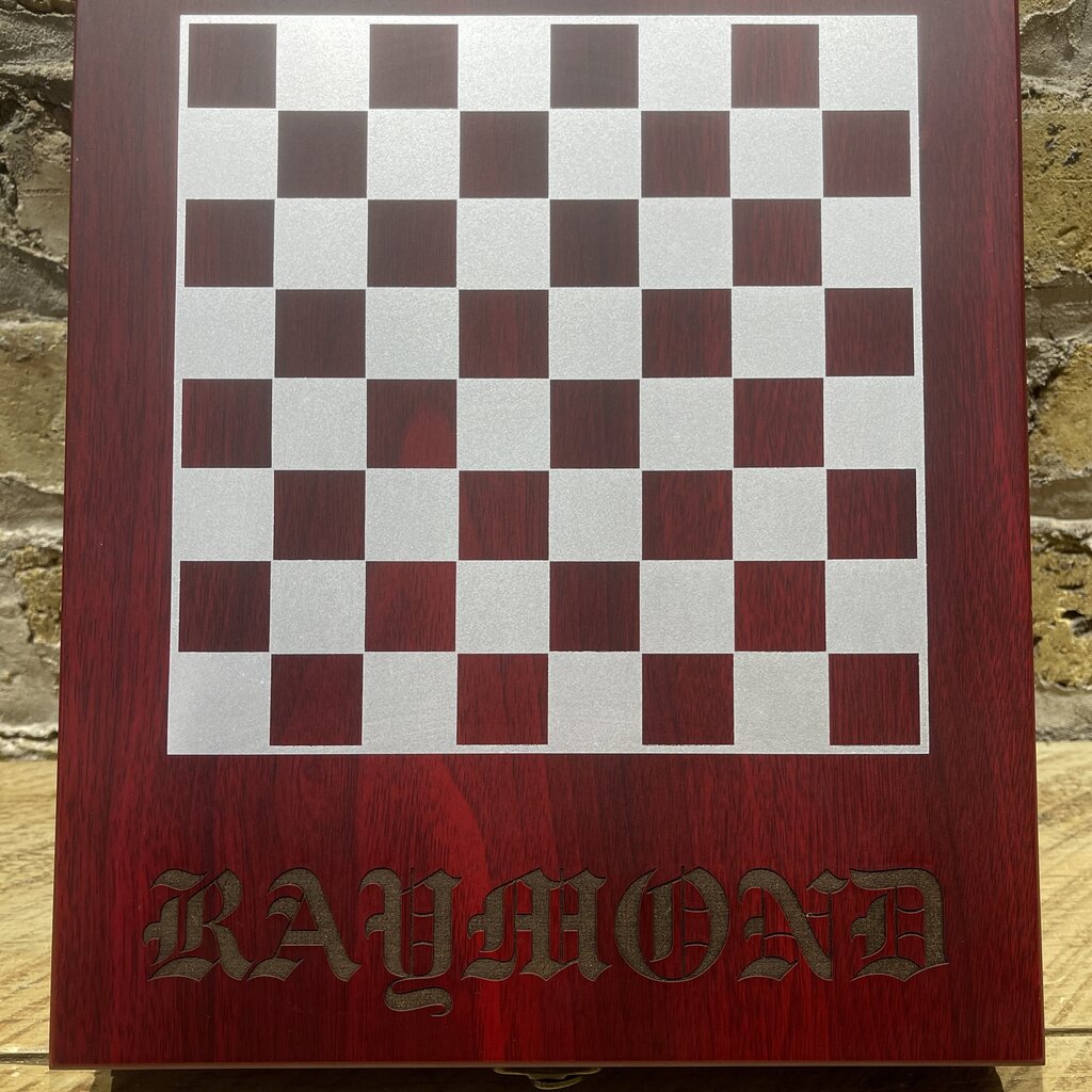 Rosewood Chess Set